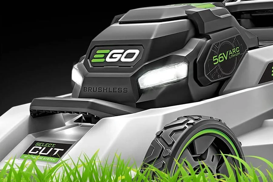small electric push mower